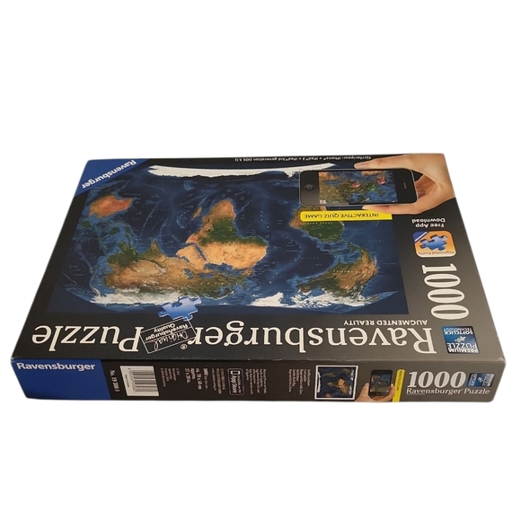 Ravensburger 19308 Satellite World Map Augmented Reality Jigsaw Puzzle - Picture 5 of 5